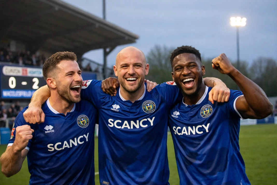Three in a Row: Macclesfield FC’s Winning Streak Continues at Curzon Ashton Three in a Row: Macclesfield FC’s Winning Streak Continues at Curzon Ashton