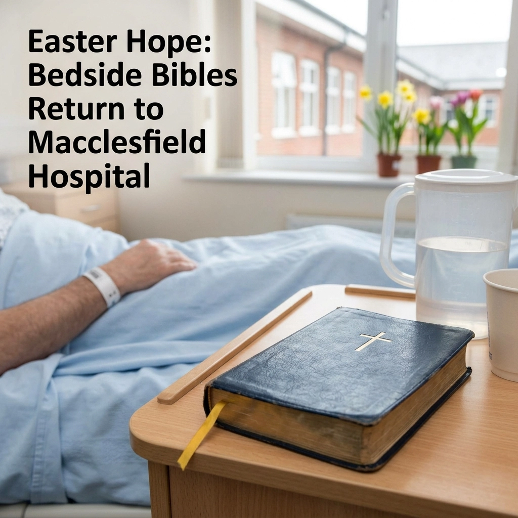 Easter Hope: Bedside Bibles Return to Macclesfield Hospital Easter Hope: Bedside Bibles Return to Macclesfield Hospital