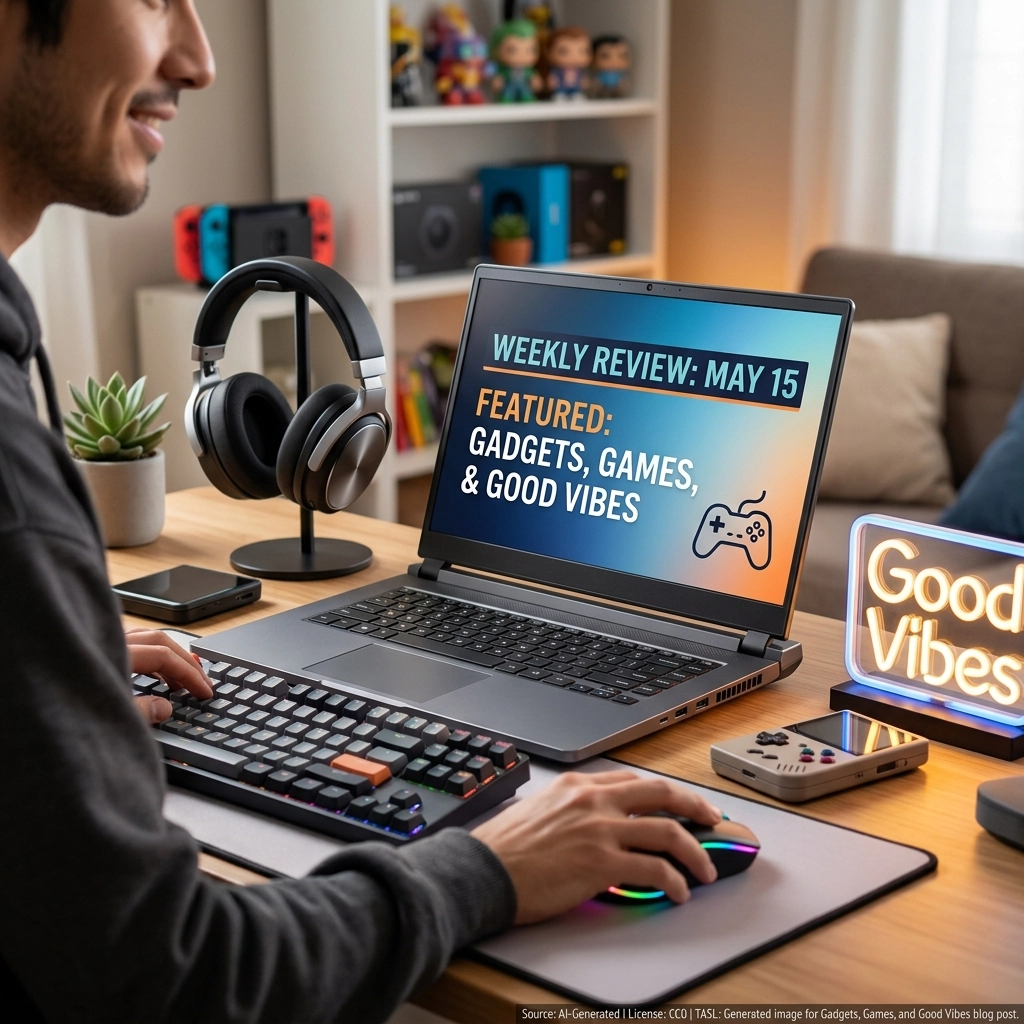 Gadgets, Games, and Good Vibes: Your Weekly Tech & Gaming Review (May 15) Gadgets, Games, and Good Vibes: Your Weekly Tech & Gaming Review (May 15)
